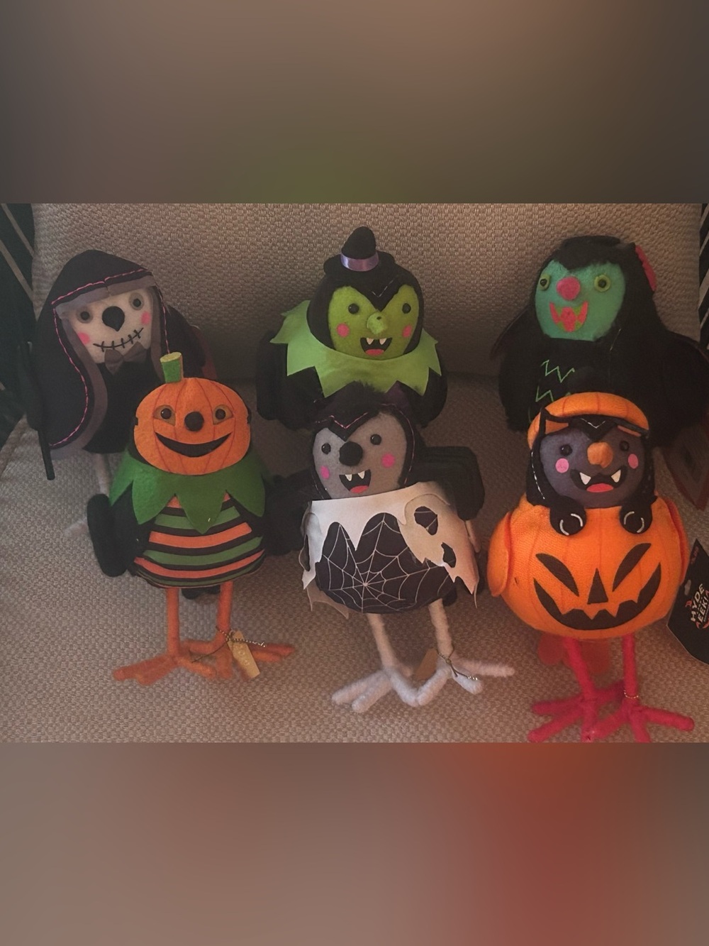 Set of Hyde & EEK 2024 featherly friends Halloween birds!
